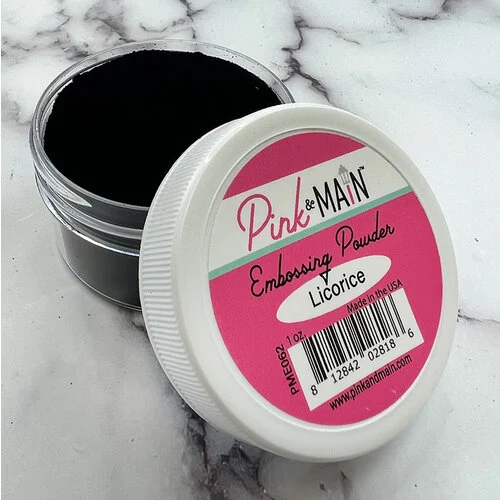 Pink and Main - Embossing Powder - Licorice