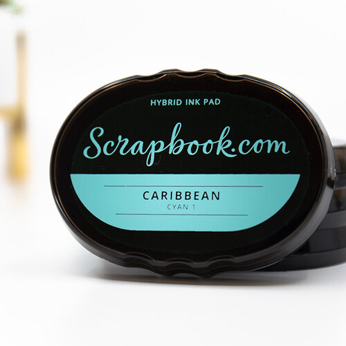 Scrapbook.com - Premium Hybrid Ink Pad and Reinker - Caribbean