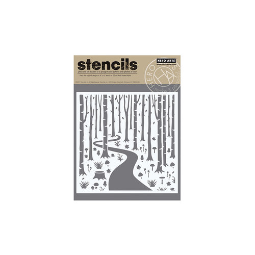 Hero Arts - Stencils - Into The Woods 2 Hero Arts - Stencils - Into The Woods