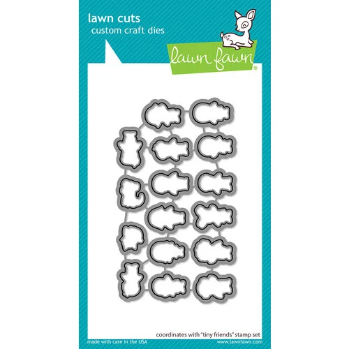 Lawn Fawn - Lawn Cuts - Dies - Tiny Friends 1 Lawn Fawn - Lawn Cuts - Dies - Tiny Friends