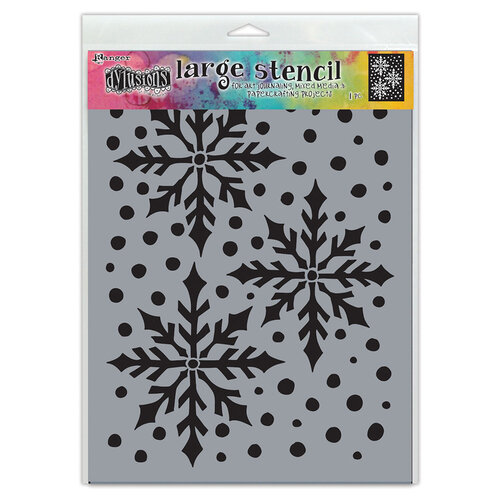 Ranger Ink - Dylusions Stencils - Large - Ice Queen 1 Ranger Ink - Dylusions Stencils - Large - Ice Queen