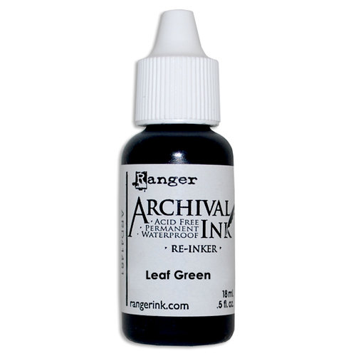Ranger Ink - Wendy Vecchi - Archival Ink Reinker - Leaf Green 1 Ranger Ink - Wendy Vecchi - Archival Ink Reinker - Leaf Green
