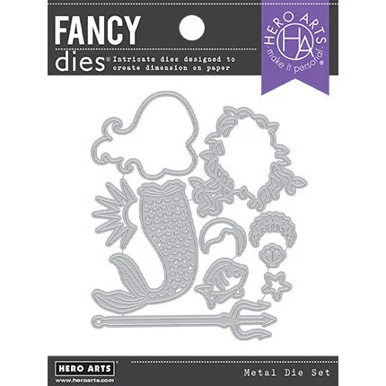 Hero Arts - Fancy Dies - Hero Lifestyle Mermaid 1 Hero Arts - Fancy Dies - Hero Lifestyle Mermaid