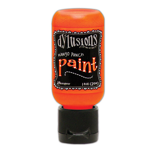 Ranger Ink - Dylusions Paints - Flip Cap Bottle - Mango Punch 1 Ranger Ink - Dylusions Paints - Flip Cap Bottle - Mango Punch