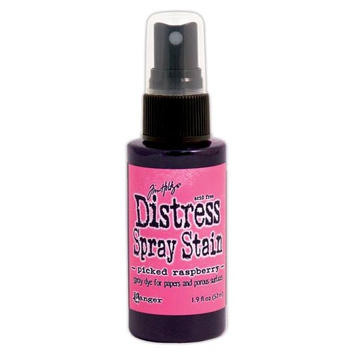 Ranger Ink - Tim Holtz - Distress Spray Stain - Picked Raspberry 1 Ranger Ink - Tim Holtz - Distress Spray Stain - Picked Raspberry