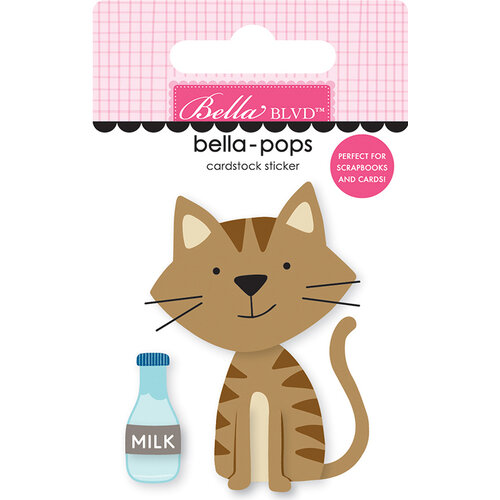 Bella Blvd - Chloe Collection - Stickers - Bella Pops - Tabby Cat 1 Bella Blvd - Chloe Collection - Stickers - Bella Pops - Tabby Cat
