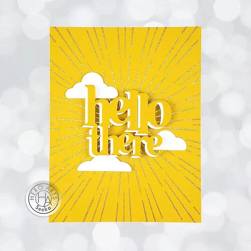 Hero Arts - Clings - Repositionable Rubber Stamps - Sun Ray Bold Prints 2 Hero Arts - Clings - Repositionable Rubber Stamps - Sun Ray Bold Prints