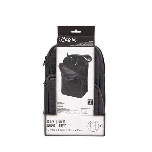 Sizzix - Tim Holtz - Small Tool Storage Case - Black