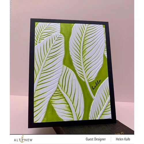 Altenew - Embossing Folder - 3D - Banana Leaves 3 Altenew - Embossing Folder - 3D - Banana Leaves