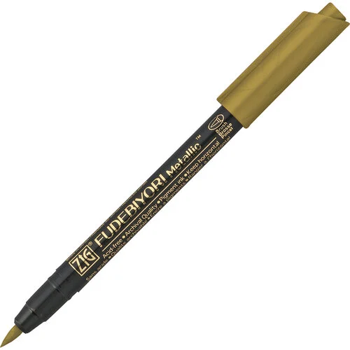 Kuretake - ZIG - Fudebiyori - Metallic Gold