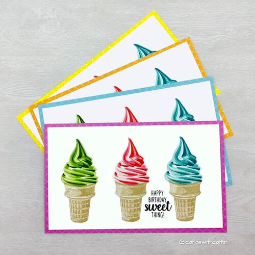 Sunny Studio Stamps - 6 x 6 Paper Pack - Classic Gingham 2 Sunny Studio Stamps - 6 x 6 Paper Pack - Classic Gingham