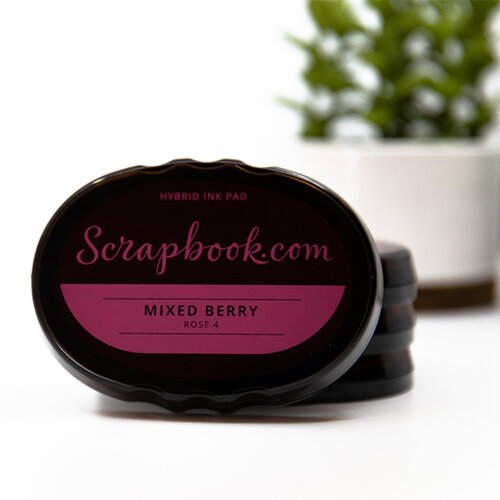 Scrapbook.com - Premium Hybrid Ink Pad and Reinker - Mixed Berry 5 Scrapbook.com - Premium Hybrid Ink Pad and Reinker - Mixed Berry