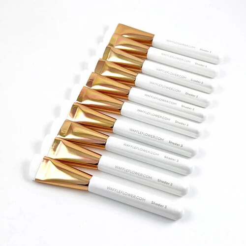 Waffle Flower Crafts - Shader Brush 3 - 10 Pack 1 Waffle Flower Crafts - Shader Brush 3 - 10 Pack
