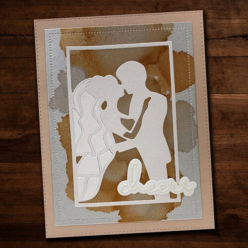 Paper Rose - Dies - Wedding Kiss 2 Paper Rose - Dies - Wedding Kiss