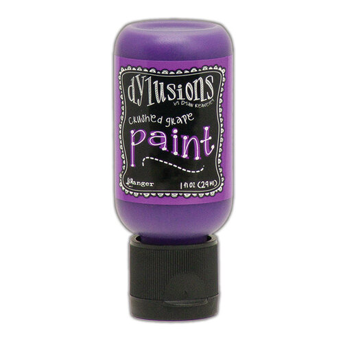 Ranger Ink - Dylusions Paints - Flip Cap Bottle - Crushed Grape 1 Ranger Ink - Dylusions Paints - Flip Cap Bottle - Crushed Grape
