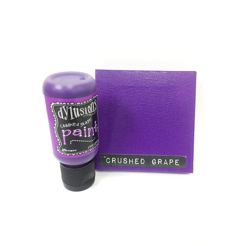 Ranger Ink - Dylusions Paints - Flip Cap Bottle - Crushed Grape 2 Ranger Ink - Dylusions Paints - Flip Cap Bottle - Crushed Grape