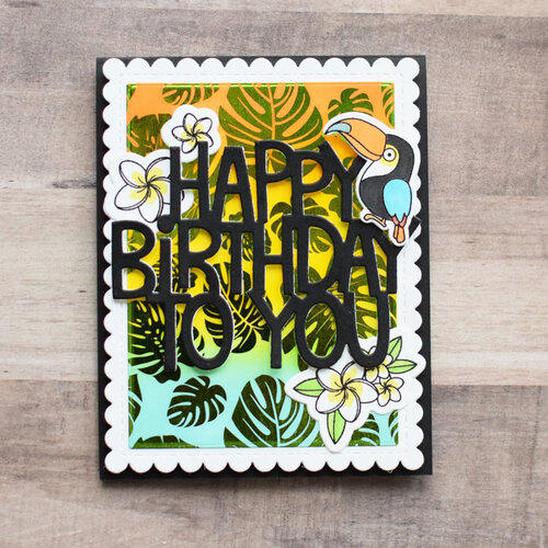 Therm O Web - iCraft - Deco Foil - Toner Card Fronts - Get Tropical 3 Therm O Web - iCraft - Deco Foil - Toner Card Fronts - Get Tropical