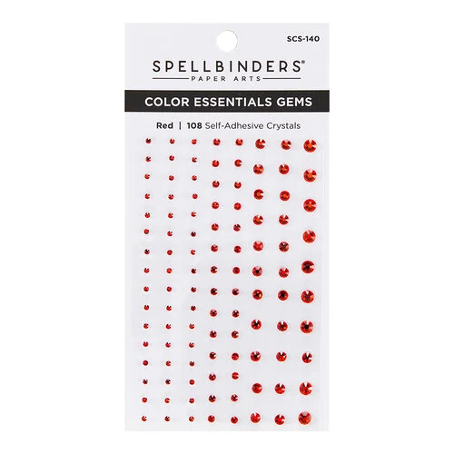 Spellbinders - Color Essentials Gems - Red 1 Spellbinders - Color Essentials Gems - Red