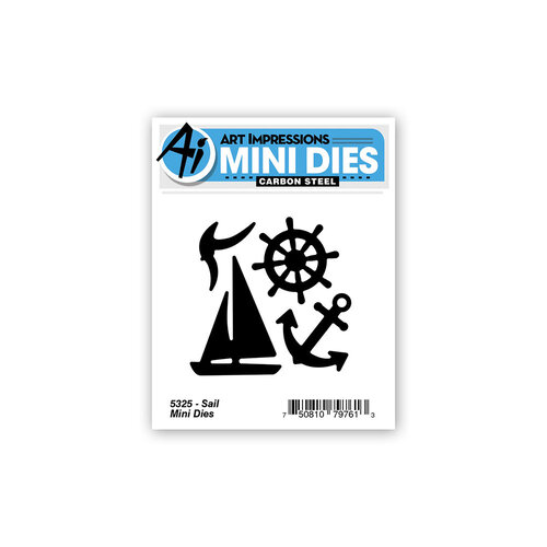 Art Impressions - Mini Steel Dies - Sail 1 Art Impressions - Mini Steel Dies - Sail