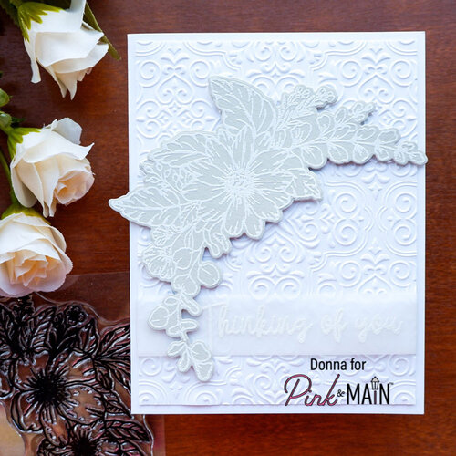 Pink and Main - Embossing Folder - Ornate Tile 3 Pink and Main - Embossing Folder - Ornate Tile