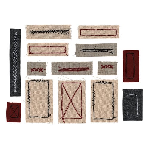 Idea-ology - Tim Holtz - Stitched Scraps 2 Idea-ology - Tim Holtz - Stitched Scraps