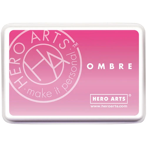 Hero Arts - Ombre Ink Pad - Pink to Red 1 Hero Arts - Ombre Ink Pad - Pink to Red