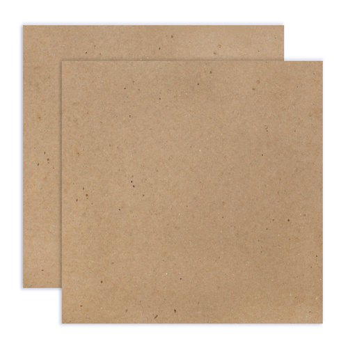 Scrapbook.com - 12 x 12 Chipboard - Standard - 20pt - Natural - 2 Sheets 1 Scrapbook.com - 12 x 12 Chipboard - Standard - 20pt - Natural - 2 Sheets
