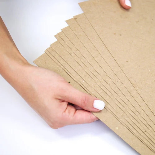 Scrapbook.com - 12 x 12 Chipboard - Standard - 20pt - Natural - 2 Sheets 3 Scrapbook.com - 12 x 12 Chipboard - Standard - 20pt - Natural - 2 Sheets