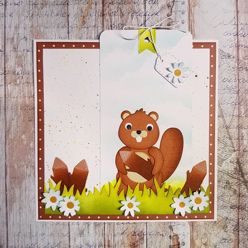 Elizabeth Craft Designs - Spring Fever Collection - Dies - Beaver 6 Elizabeth Craft Designs - Spring Fever Collection - Dies - Beaver