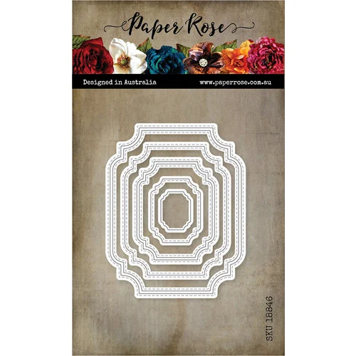 Paper Rose - Dies - Nesting Label 2 1 Paper Rose - Dies - Nesting Label 2