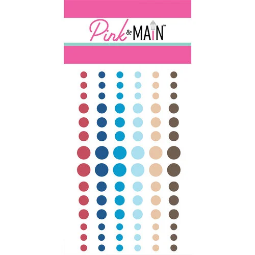 Pink and Main - Enamel Dots - Glossy - Ahoy