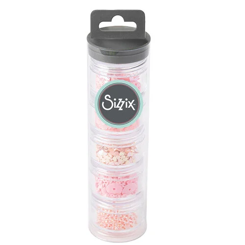 Sizzix - Making Essentials Collection - Sequins and Beads - Cherry Blossom - 5 Pack 1 Sizzix - Making Essentials Collection - Sequins and Beads - Cherry Blossom - 5 Pack
