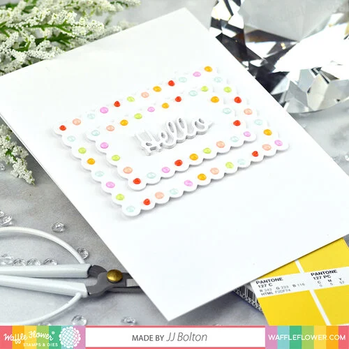 Waffle Flower Crafts - Craft Dies - ATC Layers 2 Waffle Flower Crafts - Craft Dies - ATC Layers