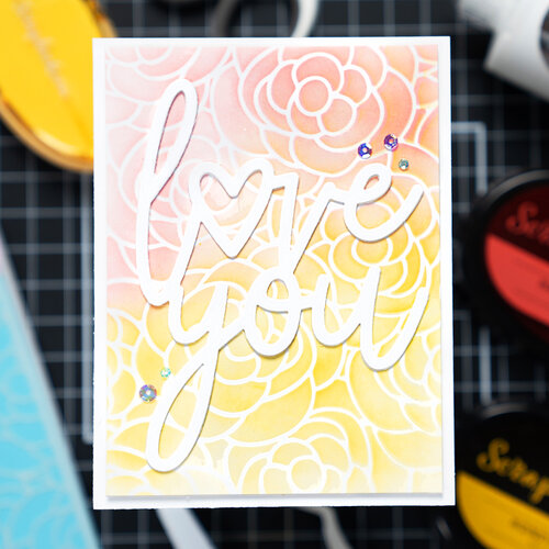 Scrapbook.com - Stencils - Floral Bundle 2 Scrapbook.com - Stencils - Floral Bundle