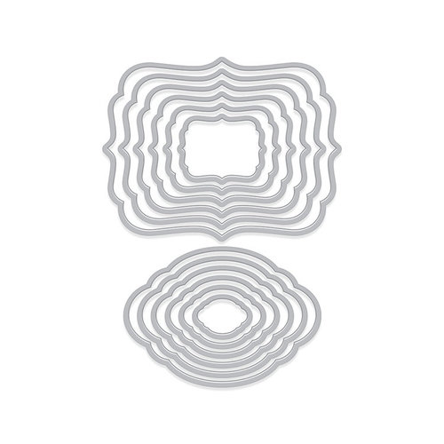 Hero Arts - Infinity Dies - Nesting Tag Frames 1 Hero Arts - Infinity Dies - Nesting Tag Frames