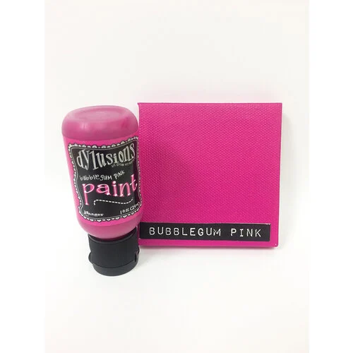 Ranger Ink - Dylusions Paints - Flip Cap Bottle - Bubblegum Pink