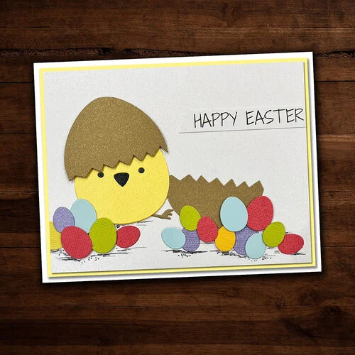 Paper Rose - Dies - Little Chick and Egg