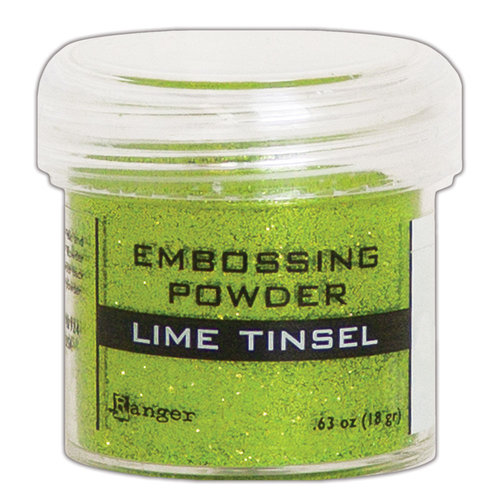 Ranger Ink - Embossing Powder - Lime Tinsel 1 Ranger Ink - Embossing Powder - Lime Tinsel
