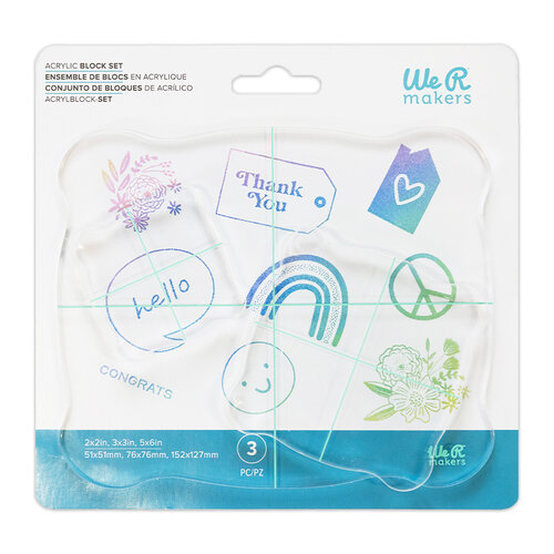 We R Makers - Acrylic Block Set