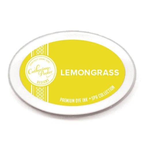 Catherine Pooler Designs - Spa Collection - Premium Dye Ink Pad - Lemongrass 1 Catherine Pooler Designs - Spa Collection - Premium Dye Ink Pad - Lemongrass