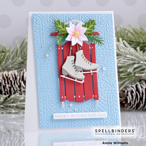 Spellbinders - Embossing Folder - Sweater Weather 5 Spellbinders - Embossing Folder - Sweater Weather