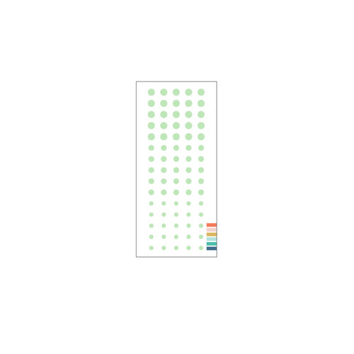 Concord and 9th - Enamel Dots - Sea Glass 1 Concord and 9th - Enamel Dots - Sea Glass