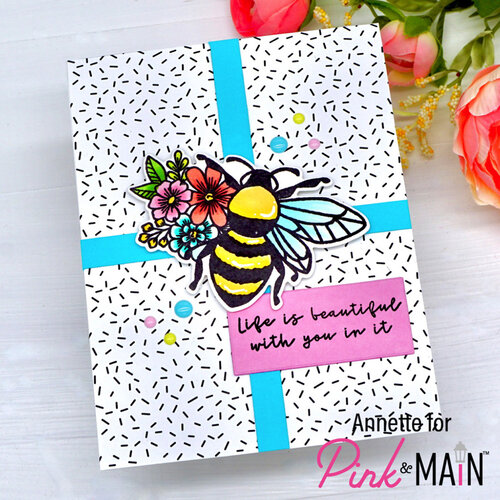 Pink and Main - Enamel Dots - Glossy - Pandamonium