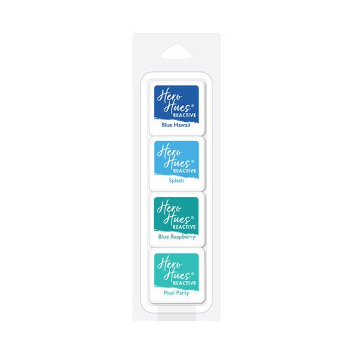 Hero Arts - Hero Hues - Ink Cubes Pack - Reactive - Sea 1 Hero Arts - Hero Hues - Ink Cubes Pack - Reactive - Sea