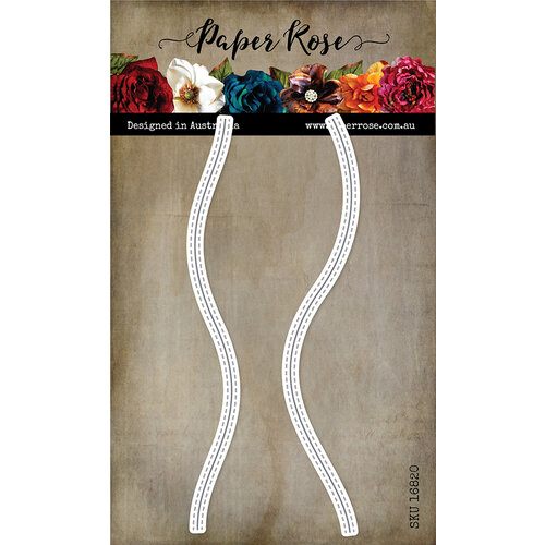 Paper Rose - Dies - Hillside Borders 1 Paper Rose - Dies - Hillside Borders