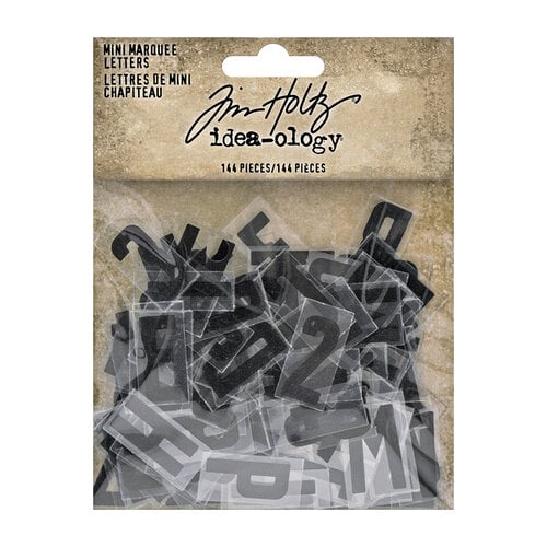 Idea-ology - Tim Holtz - Mini Marquee Letters 1 Idea-ology - Tim Holtz - Mini Marquee Letters