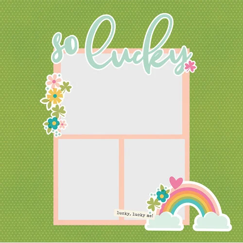 Simple Stories - Simple Pages Collection - Page Pieces - St. Patrick's Day
