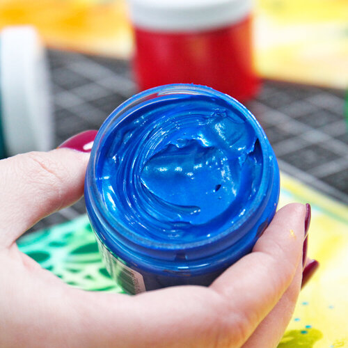 The Crafter's Workshop - Stencil Butter - Ocean Blue 2 The Crafter's Workshop - Stencil Butter - Ocean Blue
