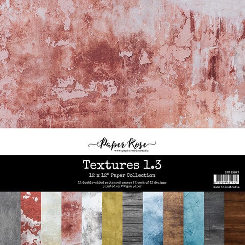 Paper Rose - 12 x 12 Collection Pack - Textures 1.3 1 Paper Rose - 12 x 12 Collection Pack - Textures 1.3