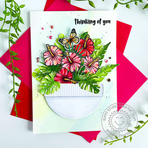 Sunny Studio Stamps - Sunny Snippets - Craft Dies - Summer Greenery 8 Sunny Studio Stamps - Sunny Snippets - Craft Dies - Summer Greenery